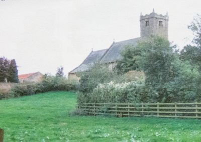 Photo with St. Peters church in the background, Walton